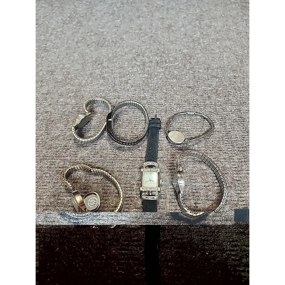 Wristwatch lot for parts or repair Womens 7 Watches